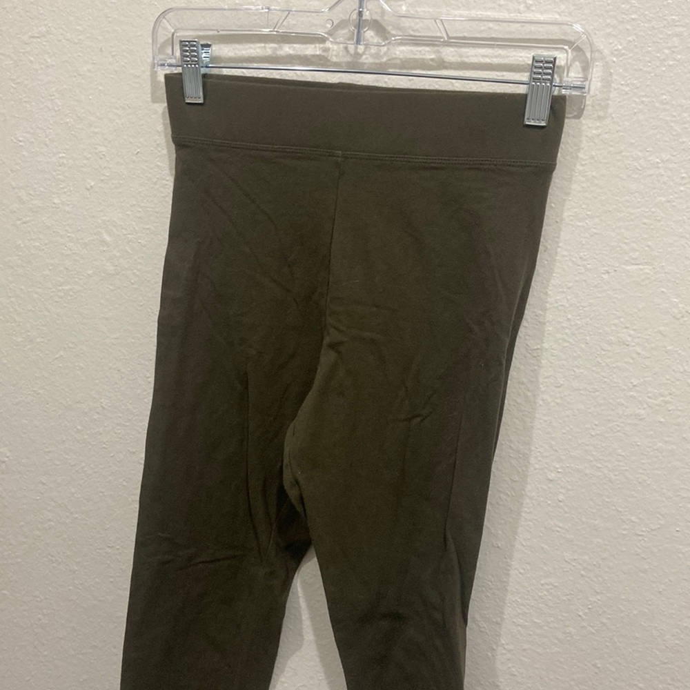 Army green never worn before leggings